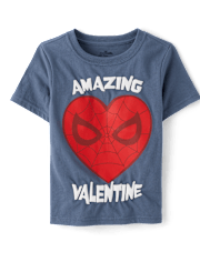 Baby And Toddler Boys Spider-Man™ Amazing Valentine Graphic Tee