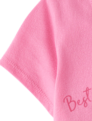 T-shirt graphique pailleté Disney™ Princess pour bébé et petite fille