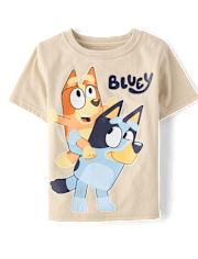 T-shirt graphique Bluey™ Piggyback pour bébé et tout-petit garçon
