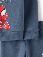 Baby And Toddler Boys Spideyâ¢ 2-Piece Outfit Set