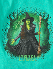 Girls Wicked Elphaba Graphic Tee
