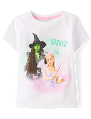 Baby And Toddler Girls Wicked™ Glinda And Elphaba Graphic Tee