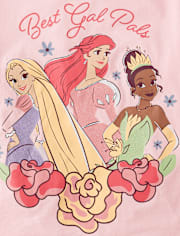 T-shirt graphique oversize à paillettes Disney™ Princesses pour filles
