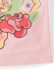 Girls Disneyâ¢ Princess Best Gal Pals Glitter Relaxed Graphic Tee