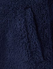 Girls Heavyweight Sherpa Zip Up Jacket