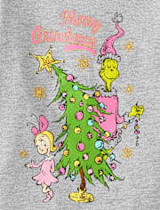 Baby And Toddler Girls Dr. Seuss The Grinch™ Merry Grinchmas Graphic Tee