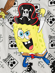 T-shirt graphique pirate Bob l'éponge™ pour garçon