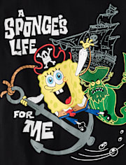 Boys SpongeBob SquarePantsâ¢ Pirate Life Graphic Tee