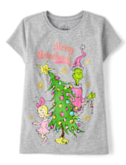 Girls Dr. Seuss The Grinch™ Merry Grinchmas Graphic Tee