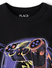 Boys Game Controller Universe Graphic Tee