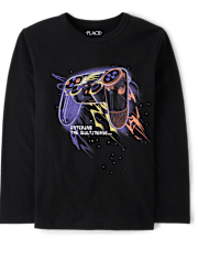 Boys Game Controller Universe Graphic Tee