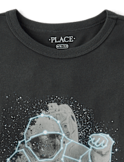 Boys Glow Astronaut Graphic Tee
