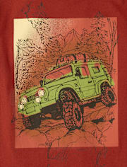 Boys Rock Crawler Truck Graphic Tee