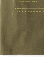 Boys Dino Profile Graphic Tee