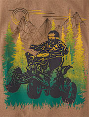 Boys Quad Bike Graphic Tee