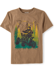 Boys Quad Bike Graphic Tee