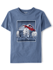 Boys Monster Truck Graphic Tee