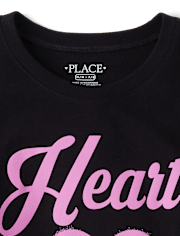 Girls Valentine's Day Heartbreaker Graphic Tee