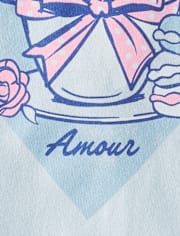 Girls Cocoa Amour Graphic Tee