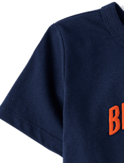 Baby And Toddler Boys Big League Basketball Puff Print Graphic Tee