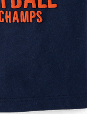 Baby And Toddler Boys Big League Basketball Puff Print Graphic Tee