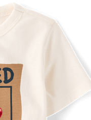 Baby And Toddler Boys Wanted Bear Graphic Tee