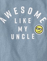 Baby And Toddler Boys Awesome Like My Uncle Graphic Tee