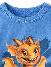 Baby And Toddler BoysDragon Graphic Tee