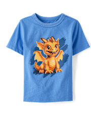 Baby And Toddler BoysDragon Graphic Tee
