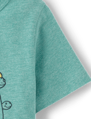 T-shirt graphique pour bébé et tout-petit avec motif dinosaure