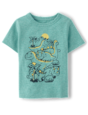 Baby And Toddler Dino Walk Boys Graphic Tee