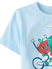 T-shirt graphique pour bébés et petits garçons « Goûters à emporter »