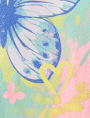 Girls Butterfly Graphic Tee