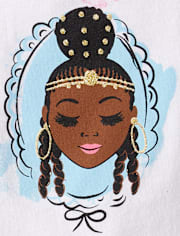 Girls Princess Graphic Tee