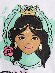 Girls Princess Graphic Tee
