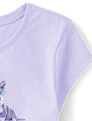 Girls Dog Friends Graphic Baby Tee