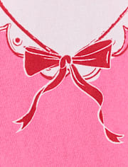 Baby And Toddler Girls Valentine's Dat Daddy's Girl Heart Graphic Tee