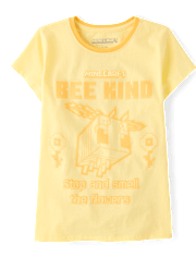 Girls Minecraft™ Bee Kind Graphic Tee