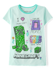 Girls Minecraft™ Love Graphic Tee