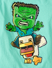 Boys Minecraft™ Chicken Jockey Graphic Tee