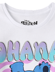 Girls Stitchâ¢ Ohana Graphic Tee