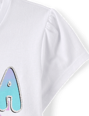 Girls Stitchâ¢ Ohana Graphic Tee