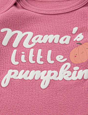 Baby Girls Huggies Pumpkin Bodysuit 3-Pack