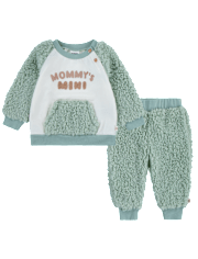 Baby Boys Huggies™ Embroidered Colorblock 2-Piece Outfit Set
