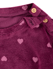 Baby Girls Huggies™ Heart 2-Piece Outfit Set