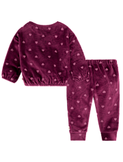 Baby Girls Huggies™ Heart 2-Piece Outfit Set