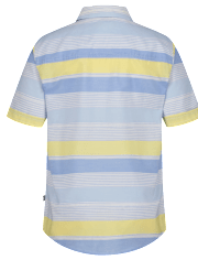 Boys Nautica® Colorblock Striped Button Up Shirt