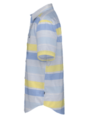 Boys Nautica® Colorblock Striped Button Up Shirt