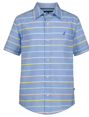 Boys NauticaÂ®Â Striped Button Up Shirt