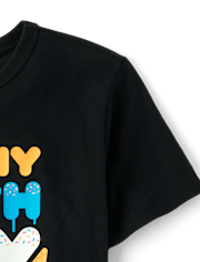 T-shirt graphique « C'est mon anniversaire, mon pote » pour les garçons